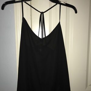 black tank top